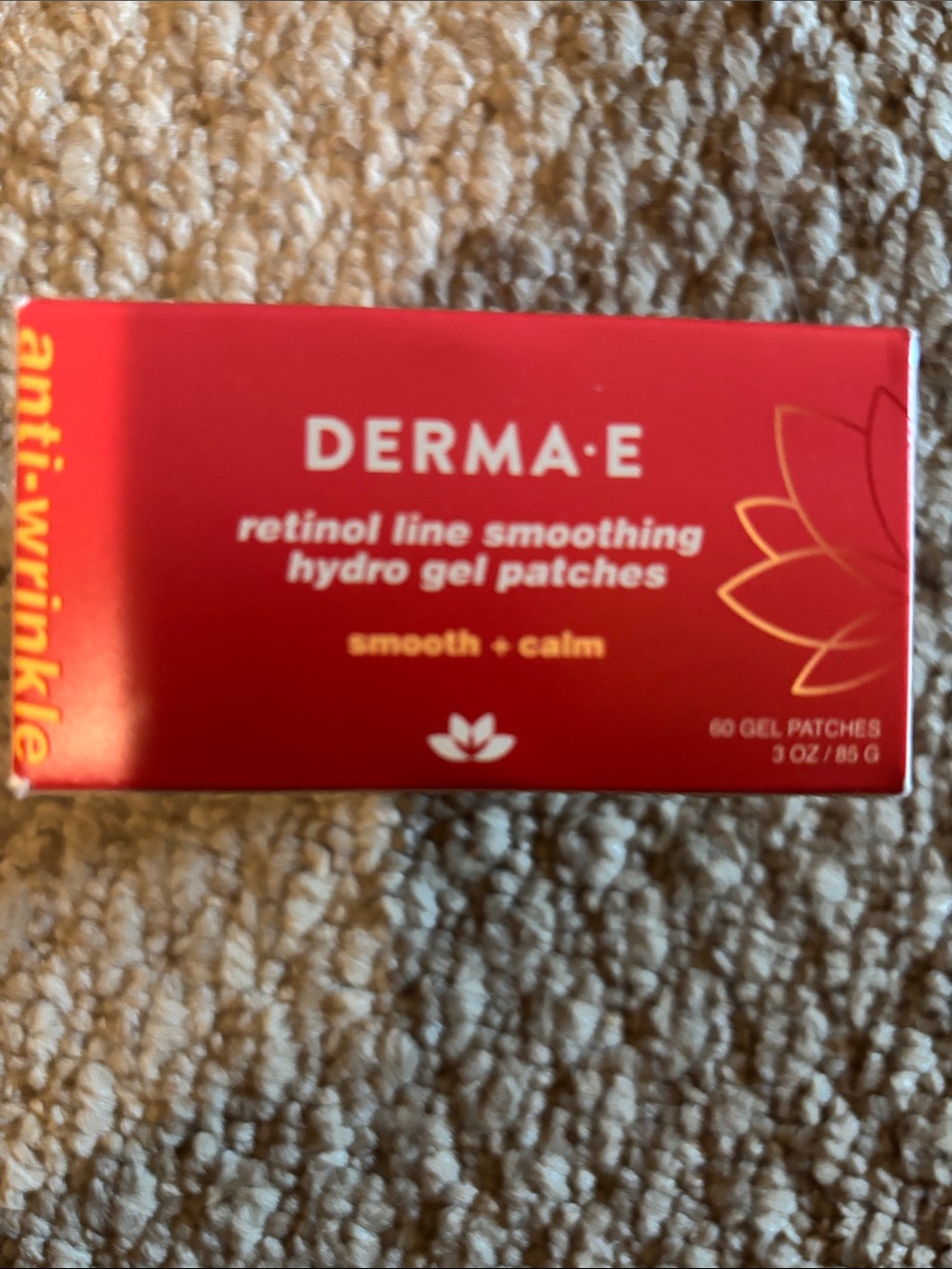 DERMA E Red Retinol Line Smoothing Hydrogel Patches